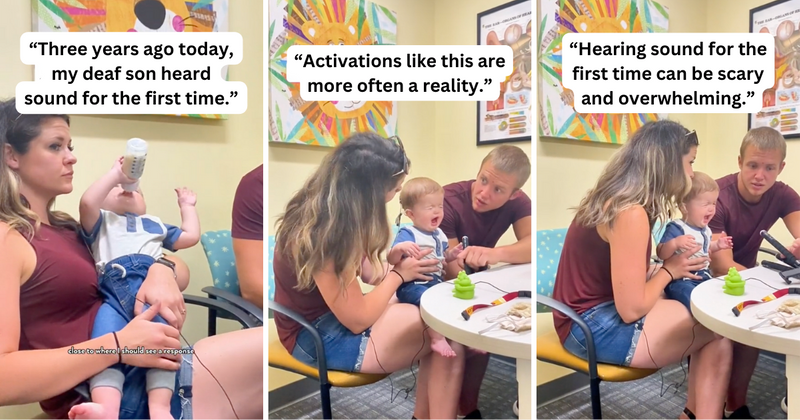 Mom shares reality behind the 'magical' cochlear implant and hearing aid videos that go viral