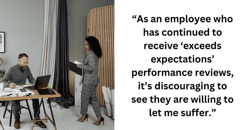 Woman decides to quit after facing gender inequality and lack of proper compensation in current role