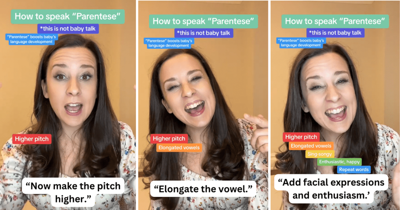 Preschool teacher explains how to ace the 'parentese' language and why it is crucial for babies