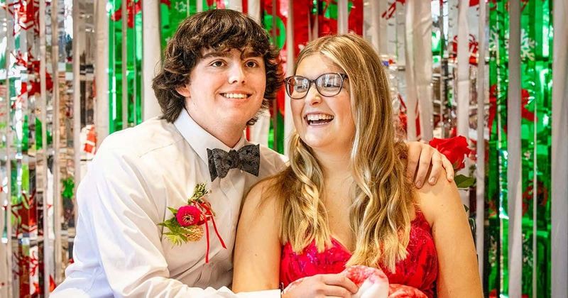 Hospital surprises teen and her boyfriend with a homecoming dance after she missed it due to surgery