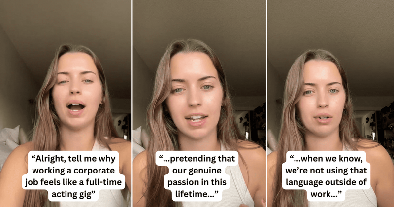 Woman pursues her passion after quitting corporate job that felt like a 'full-time acting gig'