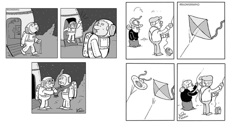 25 unpretentious comics showcasing the adventures of some adorable elderly characters