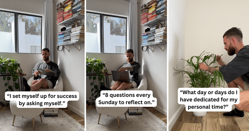 Productivity coach shares 8 reflective questions to ask while setting yourself up for success