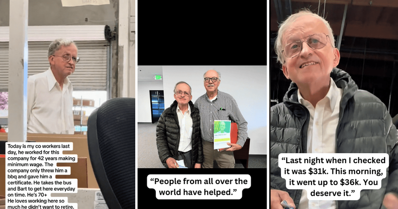 Colleague raises $36000 with strangers' aid to give employee of 42 years much-deserved retirement