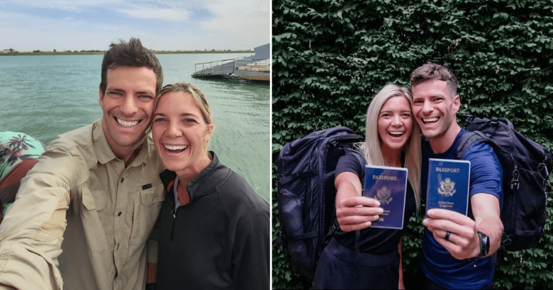 Couple embarks on a quest to visit all 195 countries to honor late dad's adventurous legacy