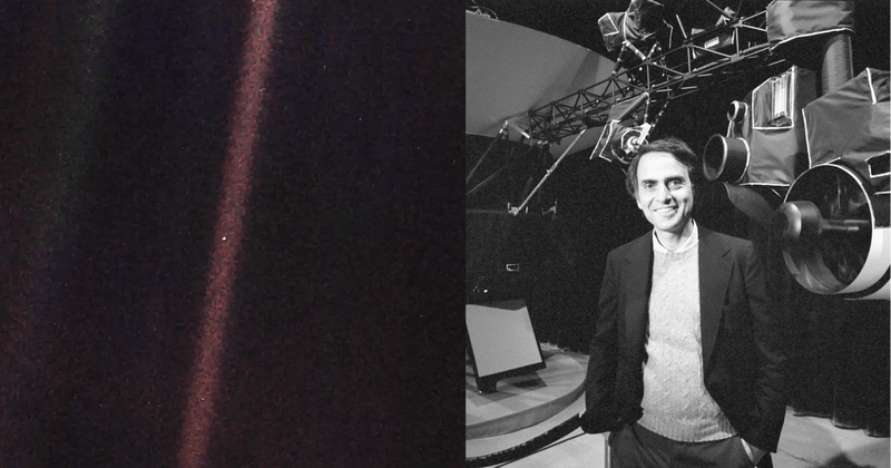 Voyager 1's stunning pic of Earth that prompted Carl Sagan to make an appeal for global conservation
