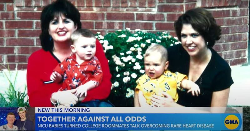 2 boys who defied odds and overcame rare heart condition together in NICU are now college roommates