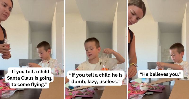 Mom explains how words used by parents play a role in building a child's identity