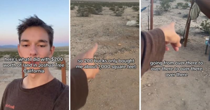 Gen Zer buys a $200 small plot of land in the middle of a desert: 'A grounding human experience'