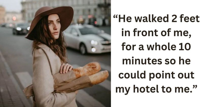 Woman recounts affirming interaction with a man who heard her say she was lost: 'I felt so safe'