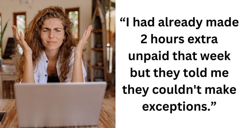 Employee stands up against inconsiderate boss who shamed them as 'clockwatchers' for being punctual 