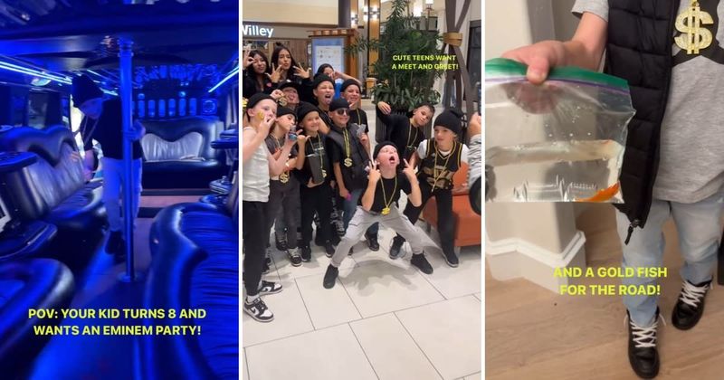 Mom plans the best Eminem-themed birthday party for her 8-year-old son and people are here for it