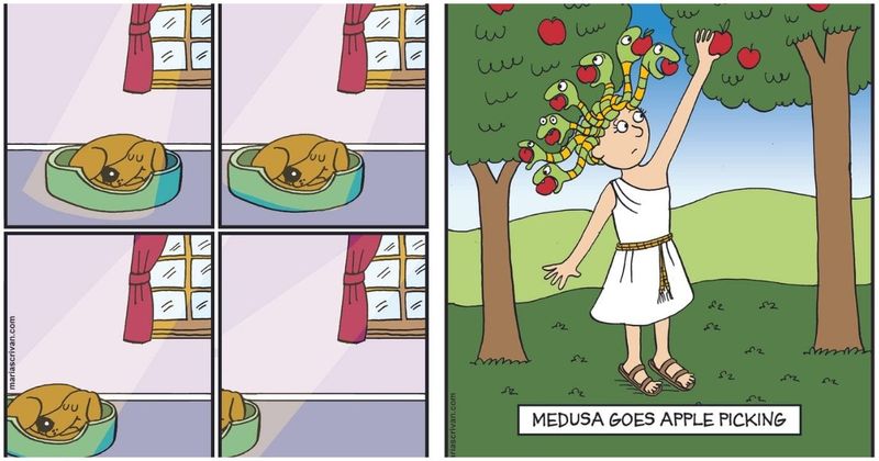 25 light-hearted comics that turn everyday things into source of laughter and smiles