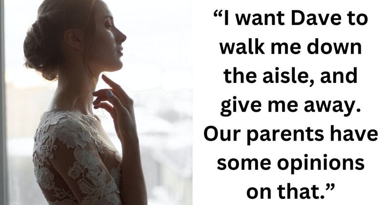 Bride asks brother who supported her to walk her down the aisle over estranged parents
