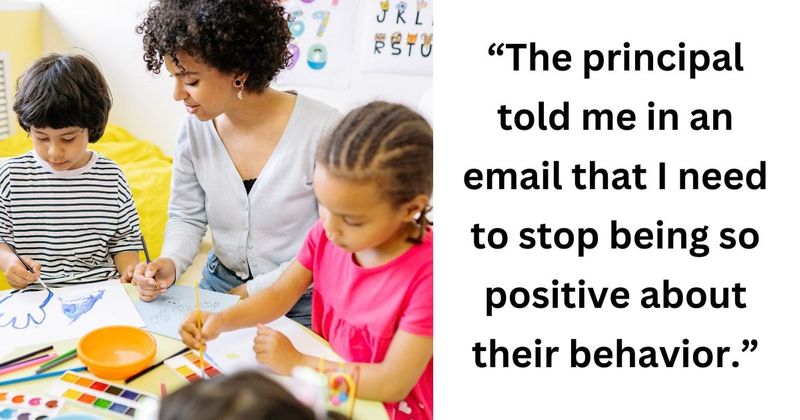 Teacher who compliments students for making the right choices sparks debate after being told to stop