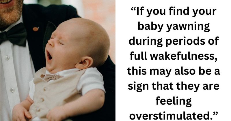 Expert shares how yawning could be a sign of a baby trying to cope with overstimulation