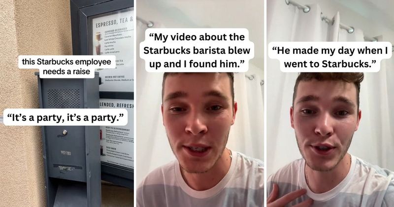 People are impressed by a barista who leaves customers smiling with uplifting conversations