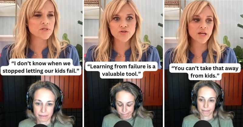 Reese Witherspoon shares why parents need to let kids struggle and learn from their failures