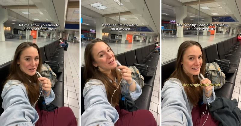 Travel blogger shares invaluable tips with fellow solo travelers on how to sleep at airports