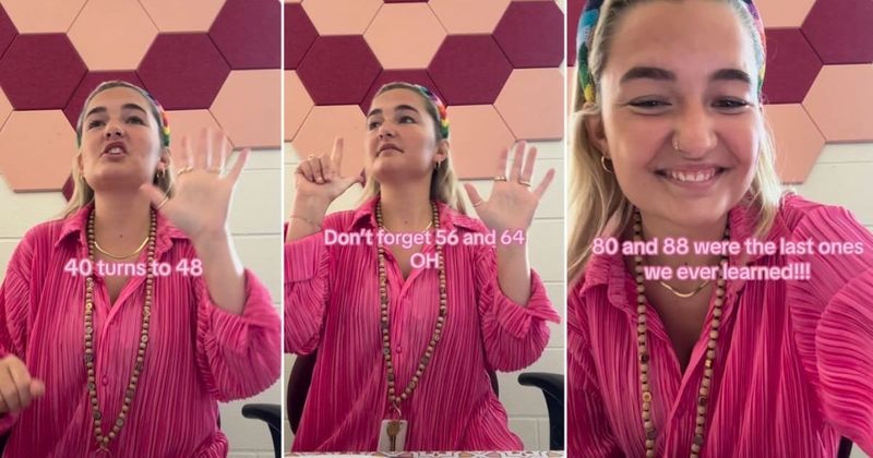 Teacher uses Taylor Swift's 'Cruel Summer' to help students memorize the table of 8
