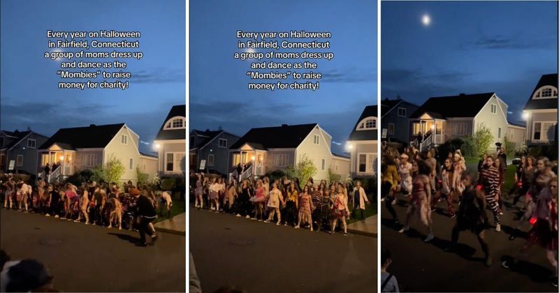 Moms dress up and dance as 'mombies' to raise money for charity every Halloween