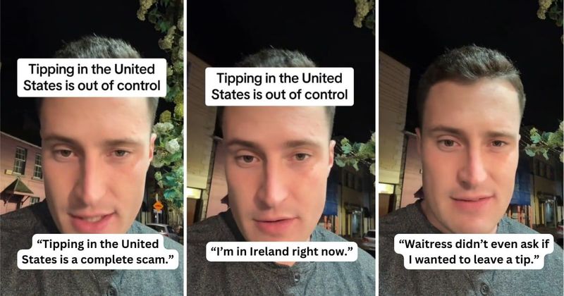 Man explains why tipping servers has become a 'slippery slope' in the US, sparks debate