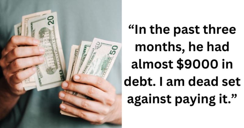 Boomer parents refuse to pay adult son's $9000 debt to teach him a valuable financial lesson
