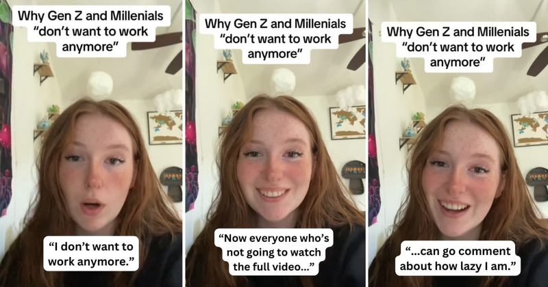 Woman shares why Millennials and Gen Z are rethinking traditional working values and it's on point