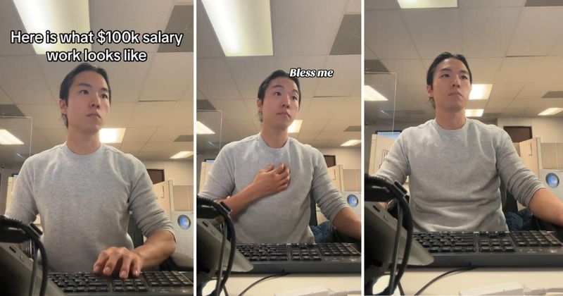 Employee with $100,000 salary shares glimpses of his work and it's literally a 'dream job' for many