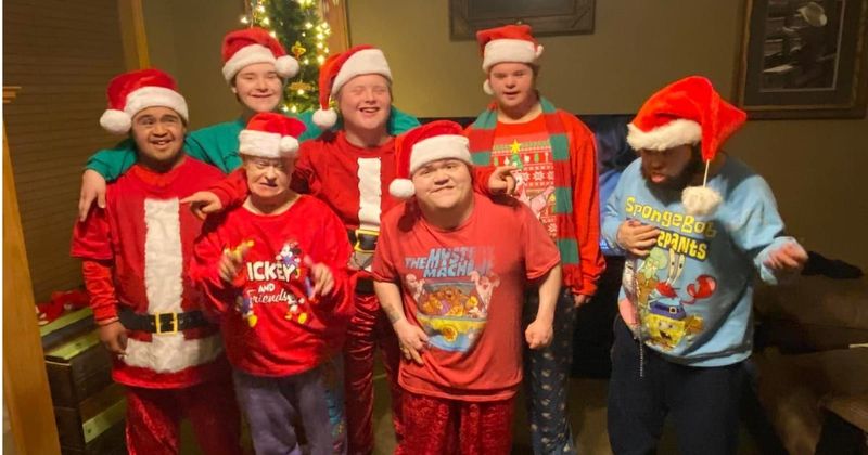 Family in Wyoming adopts six young men with Down syndrome: 'The boys make life exciting'