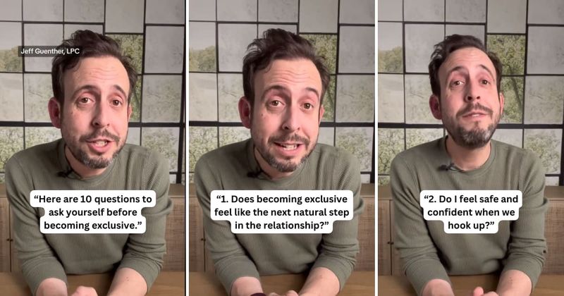 Therapist shares 10 questions for couples to consider before entering an exclusive relationship