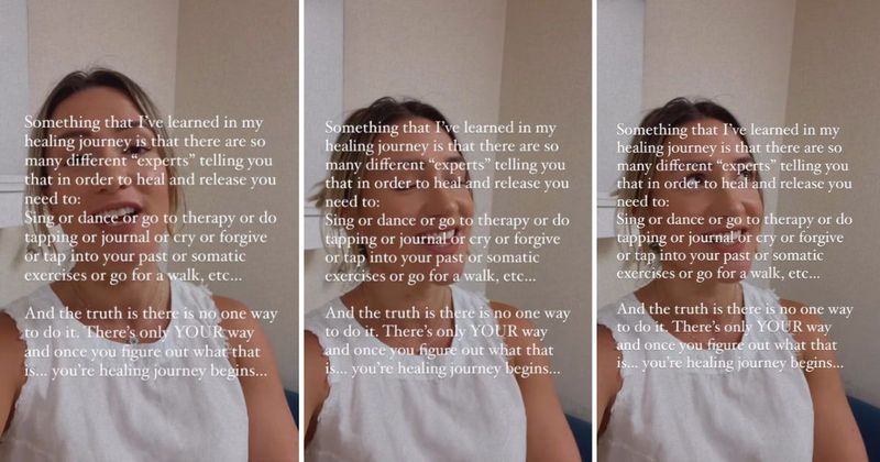 Mom shares the most important part of the self-care and healing journey: 'No one way to do it'