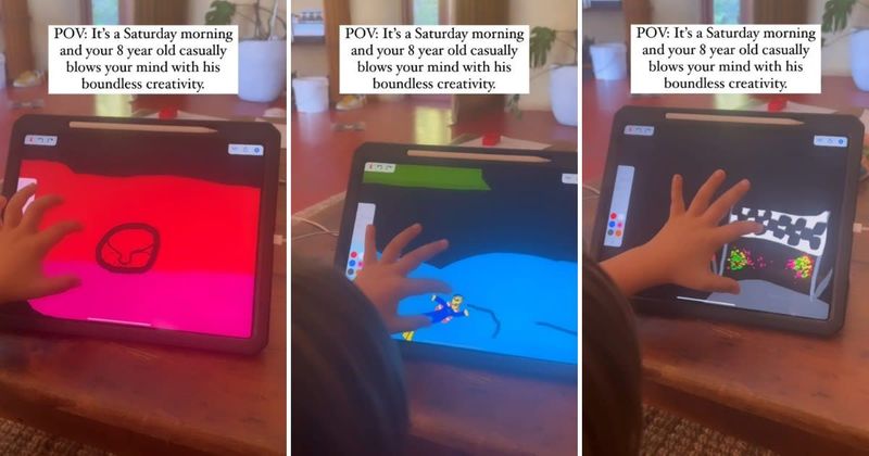 Mom gives a glimpse of 8-year-old son's ‘boundless creativity’ and it is blowing people's minds