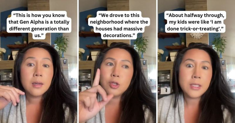Mom talks about how Gen Alpha kids have a different perspective on trick-or-treating