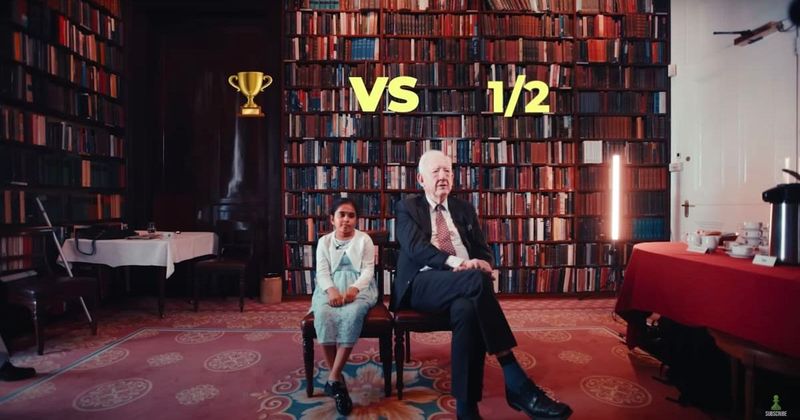 8-year-old chess prodigy beats 79-year-old British chess champion with an adorable 'check'