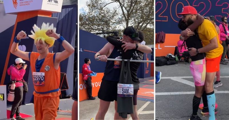 New York City marathon runners share the importance of finishing the race over winning it