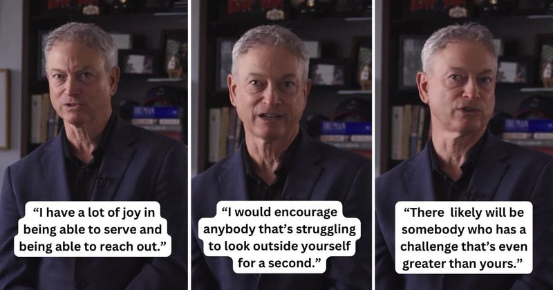 Gary Sinise weighs in on how to find joy by sharing a method he practices himself