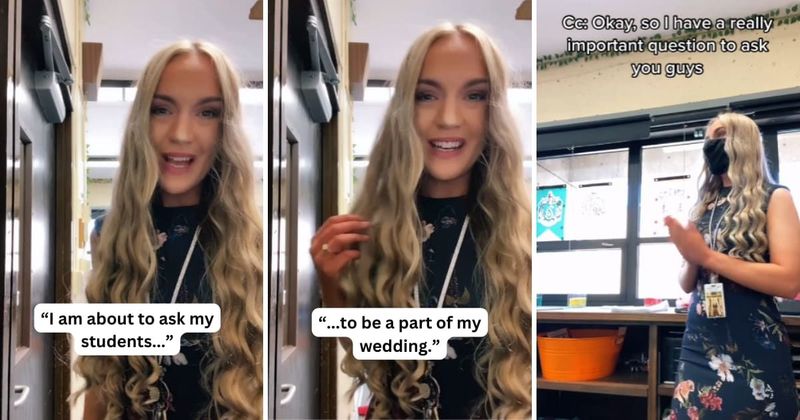 Teacher asks her students to be her bridesmaids and groomsmen and their reactions are wholesome