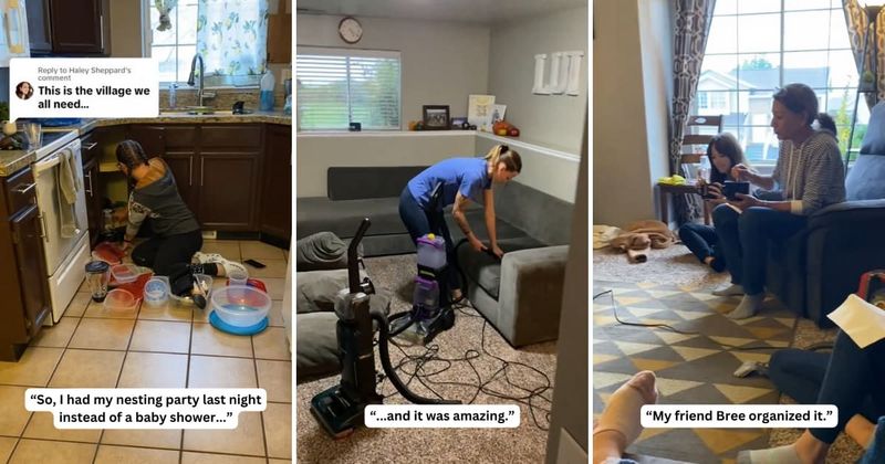 Mom-to-be explains why she 'highly recommends' a nesting party over baby shower and it's so on point