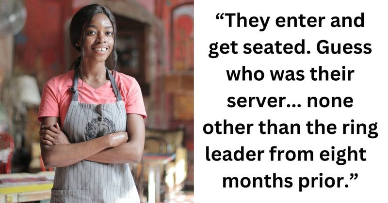 Server recalls how she got back at rude customers who misbehaved before dining and dashing months ago