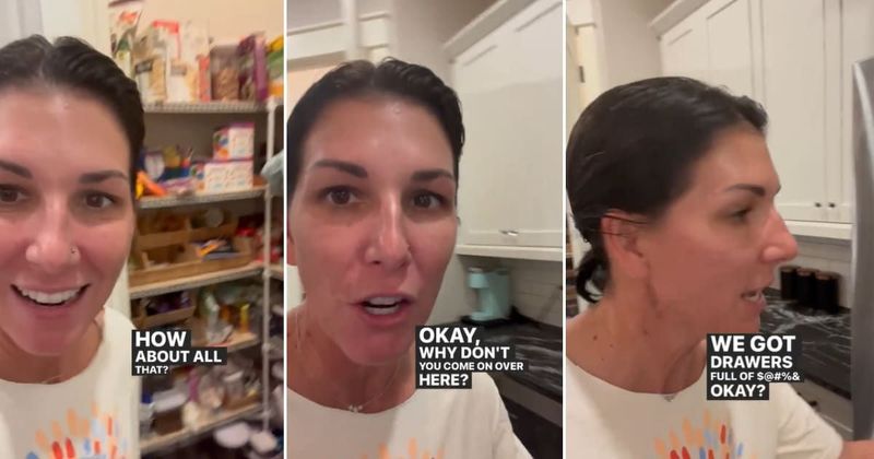 Mom teaches the value of food after her children complained of there being no food in the house