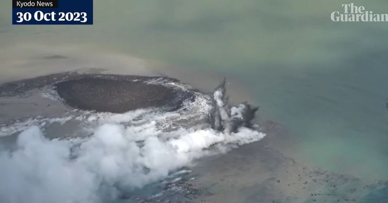 Brand new island emerges off the coast of Japan igniting confusion and excitement around the world