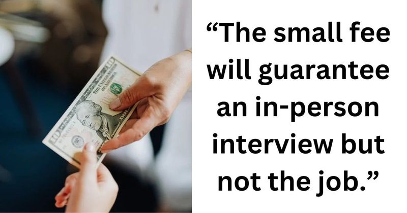 Recruiter gets a reality check after suggesting people should pay a small fee to apply for jobs