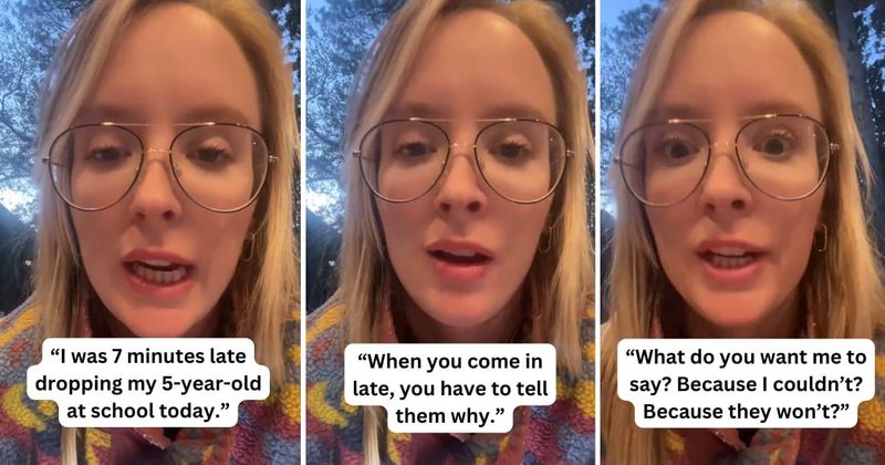 Mom's hilarious and accurate rant on why she's late to drop-off hits home for fellow parents