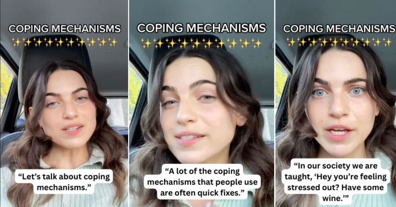 Woman shares how to replace unhealthy coping mechanisms with nourishment of mind
