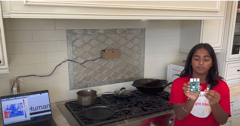 12-year-old develops innovative fire detection system after neighborhood restaurant burns down