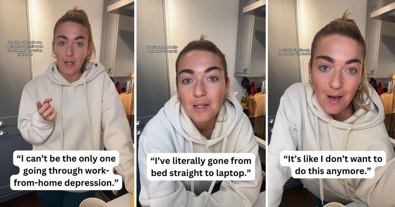Woman opens up about 'work-from-home depression' and it's resonating with so many millennials