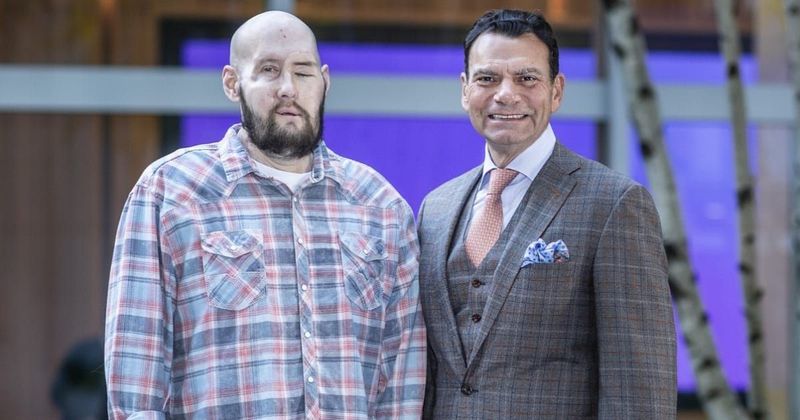 Veteran becomes the first person in the world to receive a successful whole-eye transplant