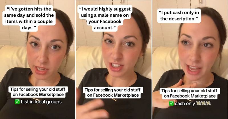 Woman shares tips for having a smooth experience as a seller on Facebook Marketplace
