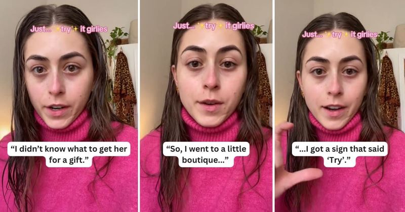 Daughter gives mom a thoughtful gift to thank her for all the sacrifices she made for the family